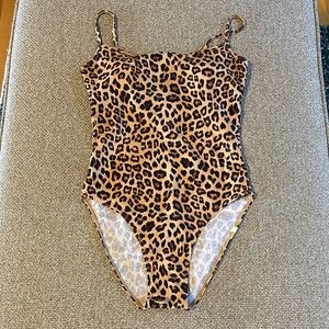 Summersalt Leopard Print One-Piece Swimsuit
